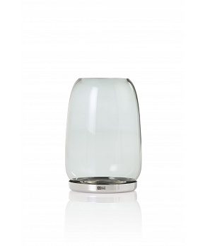 AdHoc Lucerna Yuna sklo/nerez 16,5 cm