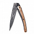 Kapesní nůž Deejo 1GB126 Tattoo Black 37g juniper wood Infinity