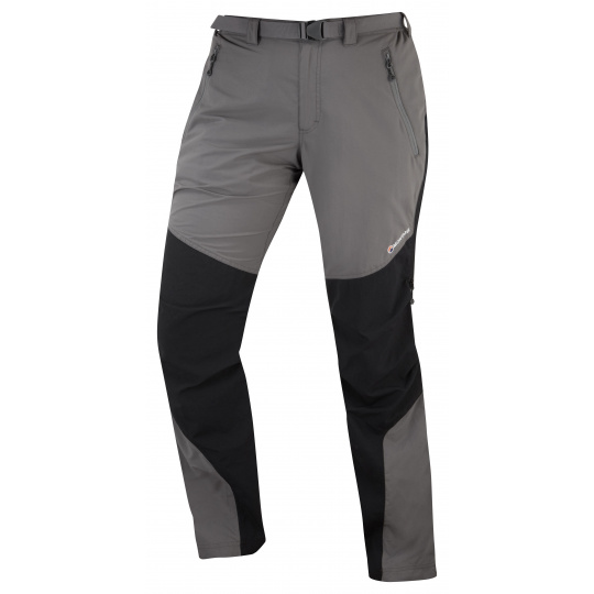 Montane TERRA PANTS-REG LEG-GRAPHITE-S pánské kalhoty šedé