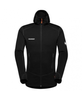 Mikina Mammut Taiss Light ML Hooded Jacket Men black 0001