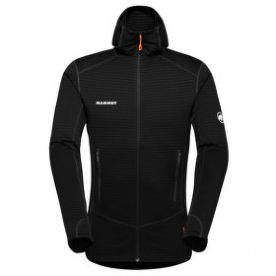 Mikina Mammut Taiss Light ML Hooded Jacket Men black 0001