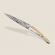 Deejo 1CB074 Tattoo 37g, olive wood, Whale