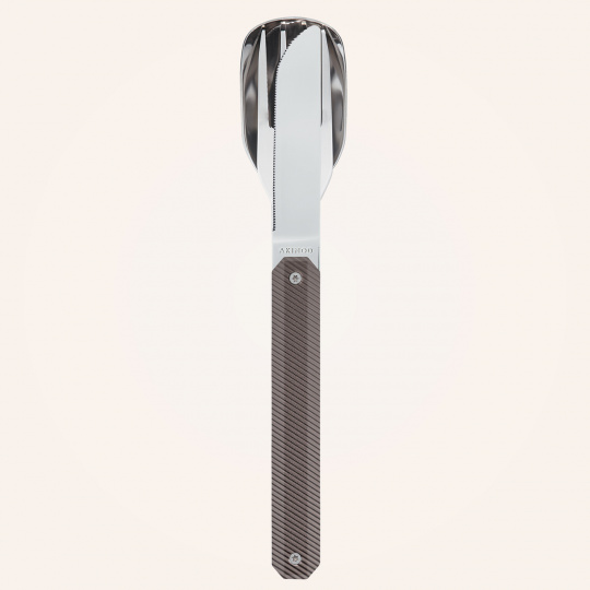 Magnetický příborový set Akinod 12h34 dark grey aluminium
