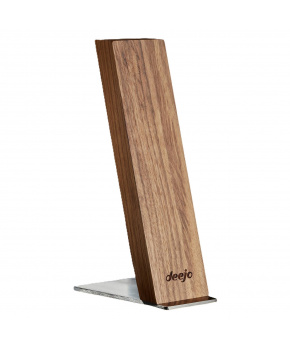 Dřevěný magnetický stojan Deejo DEEDIS004 na 1ks nože z kolekce Deejo Cuisine