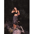 Cocoon pareo Silk night roses