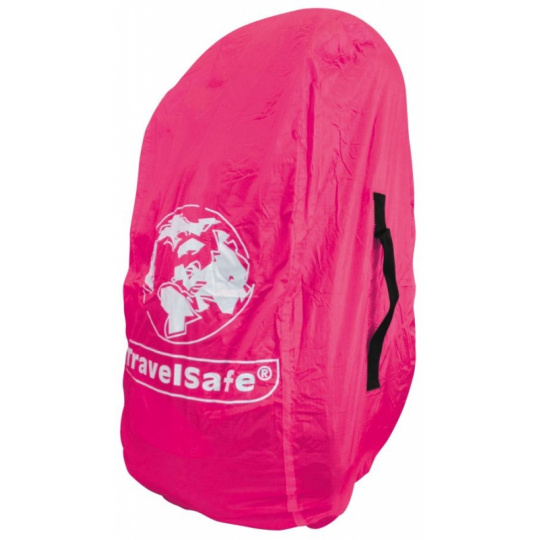 TravelSafe pláštěnka přes batoh Combipack M pink