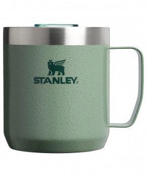 STANLEY Termohrnek The Stay-Hot Camp Mug 350 ml/12oz Hammertone Green