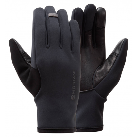 Montane WINDJAMMER LITE GLOVE-BLACK-L pánské rukavice černé