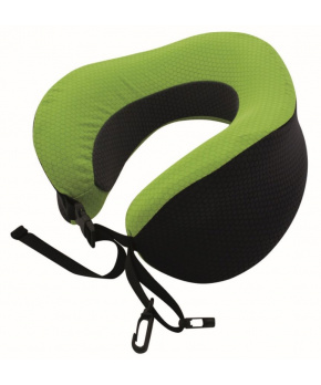 TravelSafe podhlavník Travel Pillow Memory Foam black/green TravelSafe podhlavník Travel Pillow Memory Foam black/green