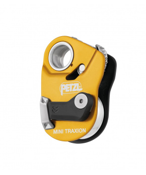 Petzl MINI TRAXION kladka s blokantem Petzl MINI TRAXION kladka s blokantem