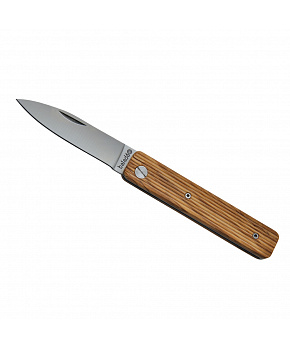 Kapesní nůž Baladeo ECO331 Papagayo 10,3cm, čepel ocel 420, rukojeť olivové dřevo
