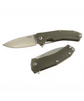 Kapesní nůž LionSteel KUR GR ocel Sleipner,rukojeť G10