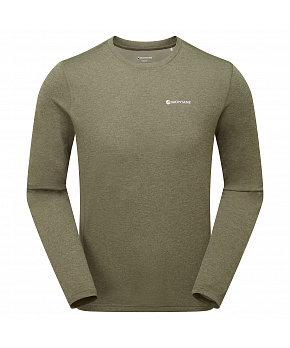 Montane DART LONG SLEEVE T-SHIRT-CAPER-M pánské triko dlouhý ruk. olivové