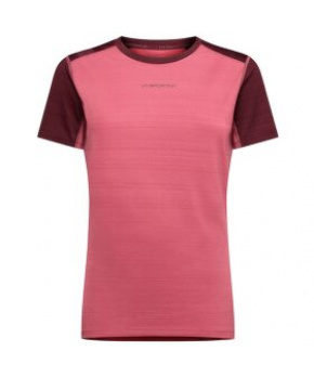 Triko krátký rukáv La Sportiva Sunfire T-Shirt W Rosebay/Redwood Triko krátký rukáv La Sportiva Sunfire T-Shirt W Rosebay/Redwood