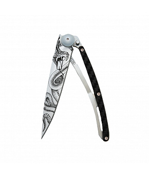 Kapesní nůž Deejo 1CC209 Tattoo 37g carbon fiber Snake