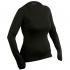 Duras Romana dámské triko merino dlouhý rukáv černé