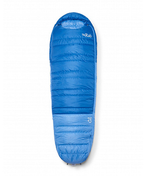 Rab Ascent -6C/ 20F Women's dark bluebird/bluebird/DBD regular | levý zip spacák