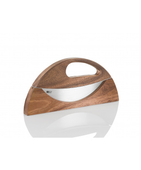 AdHoc Kolébka na bylinky WAVE1 jednobřitá, akácie/nerezová ocel AdHoc Kolébka na bylinky WAVE1 jednobřitá, akácie/nerezová ocel