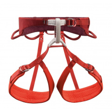 Petzl ADJAMA XL DARK RED pánský sedací úvazek tmavě červený