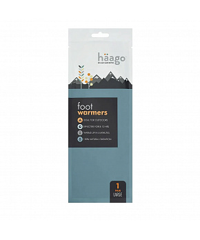Haago Ohřevné vložky Haago Foot Insole Warmers velikost EU43-46 box Haago Ohřevné vložky Haago Foot Insole Warmers velikost EU43-46 box