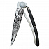 Kapesní nůž Deejo 1CB028 Tattoo 37g ebony wood Demon
