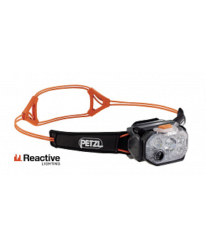 Petzl SWIFT RL BLACK/ORANGE 2026 svítilna černo-oranžová