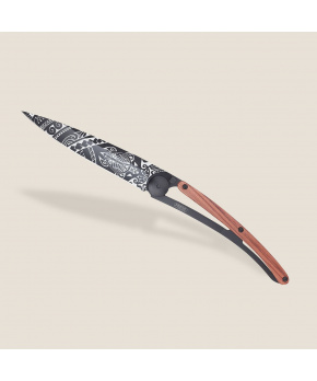 Kapesní nůž Deejo 1GB139 Tattoo Black 37g coralwood Polynesian Kapesní nůž Deejo 1GB139 Tattoo Black 37g coralwood Polynesian