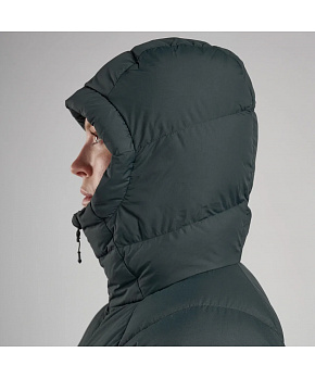Montane Dámský kabát Montane Womens Tundra Hoodie barva Deep Forest velikost UK10/S Montane Dámský kabát Montane Womens Tundra Hoodie barva Deep Forest velikost UK10/S
