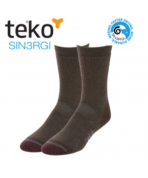 Teko 6643 S3 Midweight Hiking turkish coffee-maroon dámské turistické ponožky