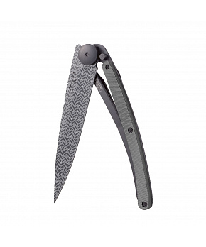 Kapesní nůž Deejo 1GM033 Tattoo Aluminium 37g aluminium dark grey Illusion