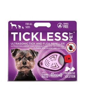 Tickless ultrazvukový odpuzovač klíšťat PET pink