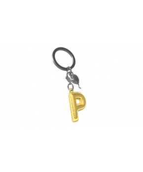 MTM Klíčenka zlatý balonek písmeno P