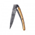 Kapesní nůž Deejo 1GB180 Tattoo Black 37g olive wood Aries