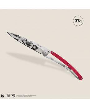 Kapesní nůž Deejo DEEWRN002 Tattoo 37g aluminium red Wonder Woman Kapesní nůž Deejo DEEWRN002 Tattoo 37g aluminium red Wonder Woman