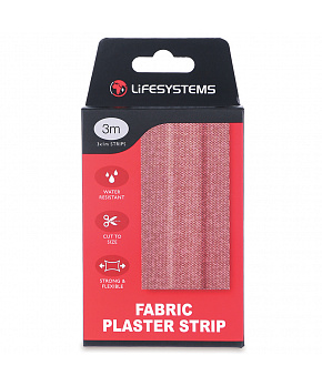 Lifesystems Plaster Fabric Strip 4cmx1m x3