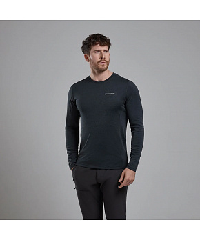 Montane Triko s dlouhým rukávem Montane Dart Long Sleeve T-Shirt barva Black velikost M Montane Triko s dlouhým rukávem Montane Dart Long Sleeve T-Shirt barva Black velikost M