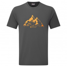 Montane DUAL MOUNTAIN T-SHIRT-MIDNIGHT GREY-M pánské tričko tmavě šedé Montane DUAL MOUNTAIN T-SHIRT-MIDNIGHT GREY-M pánské tričko tmavě šedé