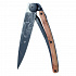 Kapesní nůž Deejo 1GB121 Tattoo Black 37g juniper wood Trout