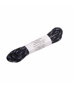 Tkaničky kulaté Duras zebra modrá Tkaničky kulaté Duras zebra modrá