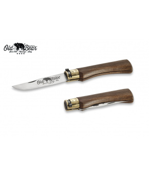 Kapesní nůž Antonini OldBear 9307/21_LN nerezová čepel,rukojeť americký ořech