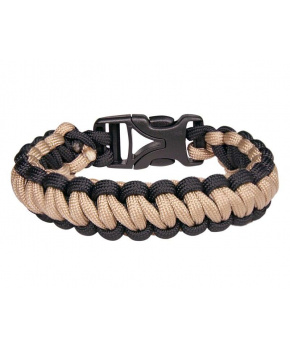 Coghlan´s náramek Paracord Bracelet béžový/černý