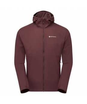 Montane FEATHERLITE HOODIE-DARK GARNET-L pánská bunda hnědofialová Montane FEATHERLITE HOODIE-DARK GARNET-L pánská bunda hnědofialová