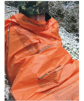 BCB Adventure nouzový vak s potiskem Bag Survival Orange