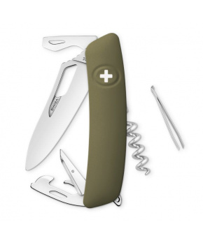 Swiza kapesní nůž SH03R Single Hand olive Swiza kapesní nůž SH03R Single Hand olive