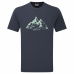 Montane DUAL MOUNTAIN T-SHIRT-ECLIPSE BLUE-XL pánské tričko modré