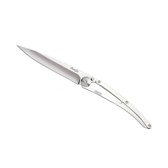Kapesní nůž Deejo 37g white gold mirror