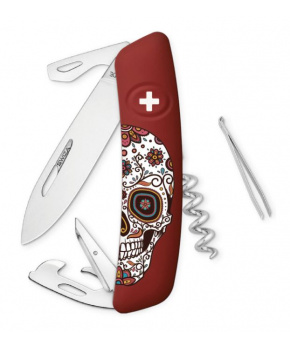 Swiza kapesní nůž D03 Mexican Skull red Swiza kapesní nůž D03 Mexican Skull red