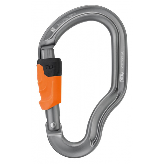 Petzl VERTIGO WIRE-LOCK karabina s pojistkou zámku wire-lock