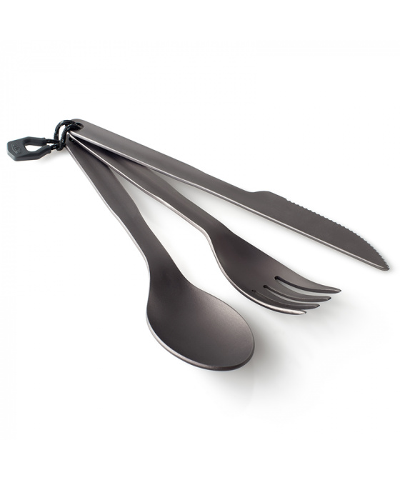 Sada příborů GSI Outdoors Halulite Cutlery set 183mm