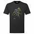 Montane ABSTRACT MOUNTAIN T-SHIRT-MIDNIGHT GREY-L pánské triko tmavě šedé